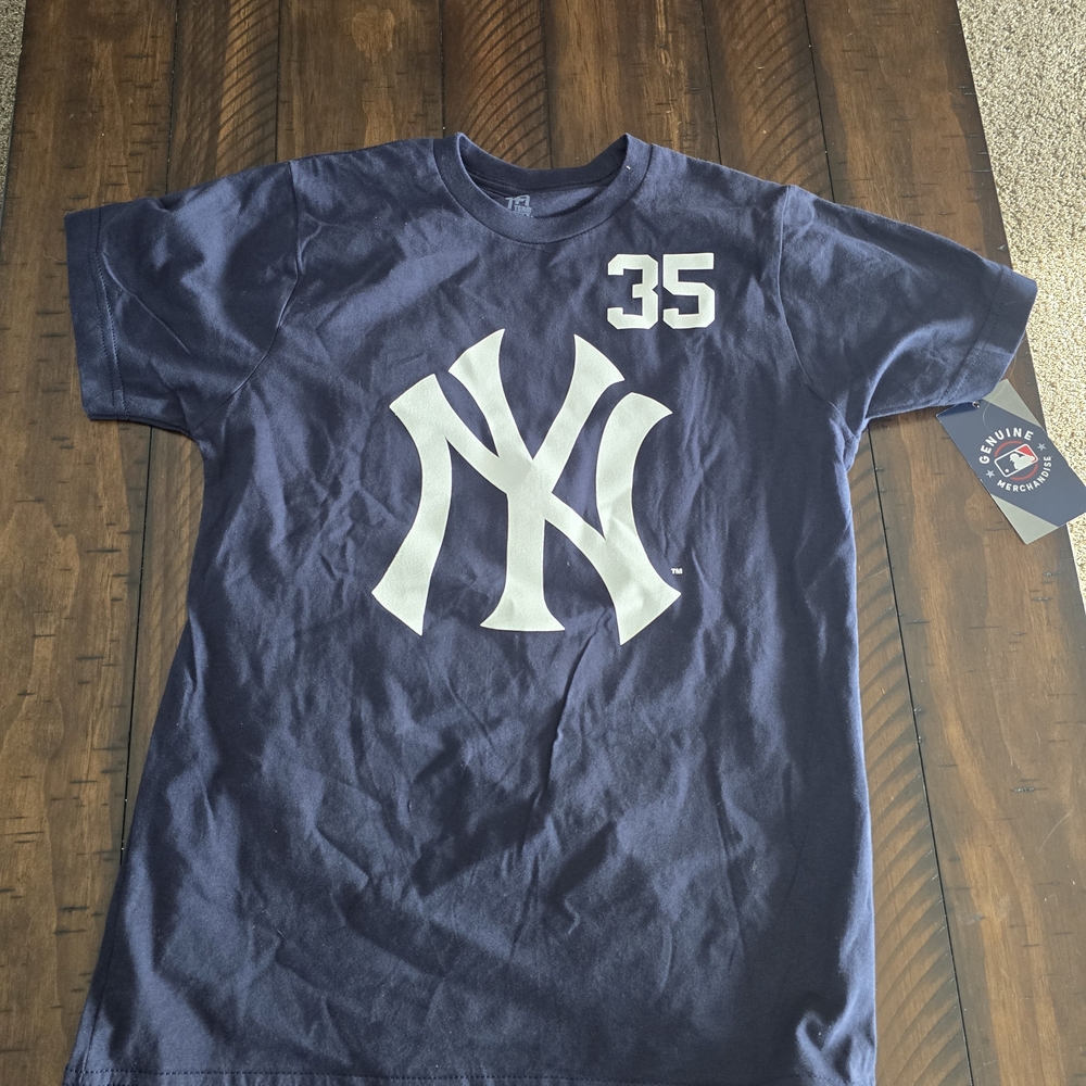 MLB Navy Blue Yankees Short Sleeve Tee
